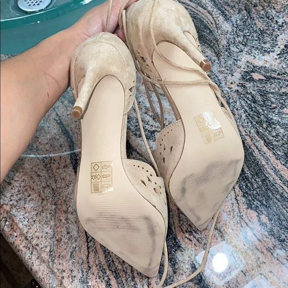 Aldo Strappy Fun Nude Heel - Picture 5 of 5